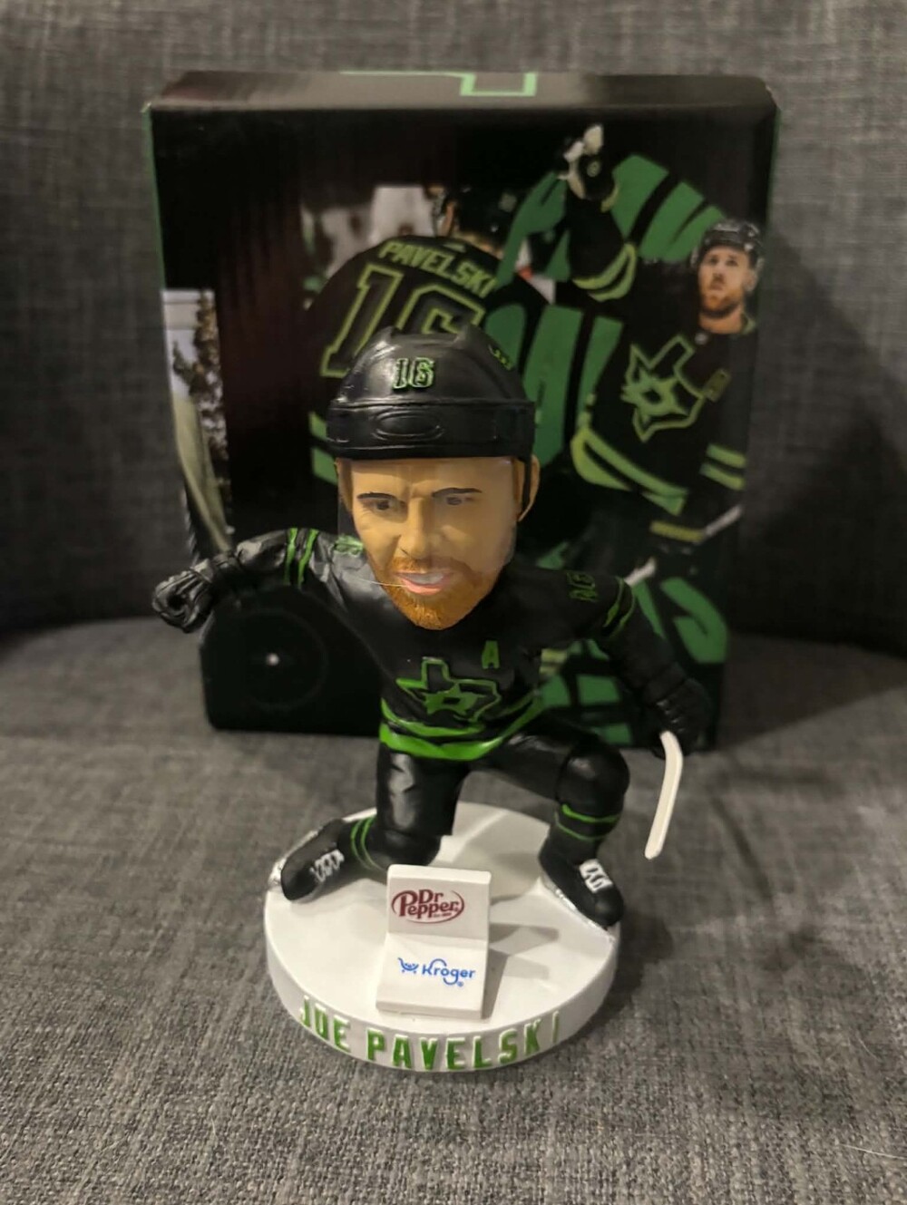 Dallas Stars NHL Joe Pavelski #16 Bobblehead New In Box